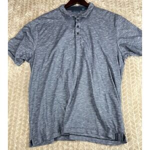 Perry Ellis Polo Shirt Men 2XL Gray